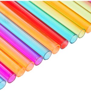 Joie Kitchen Gadgets 12690 Rainow PETG Reusable Rainbow Straws, Plastic, Multi