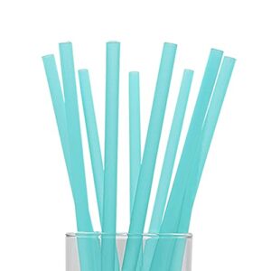 Pasta Drinking Straws, Gluten-Free, Eco-Friendly, 7.5" Blue 30 Count by Pasta Life