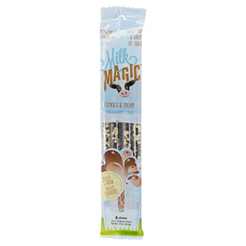 Milk Magic Cookies & Cream Milk Flavoring Straws, .18 oz, 4 count