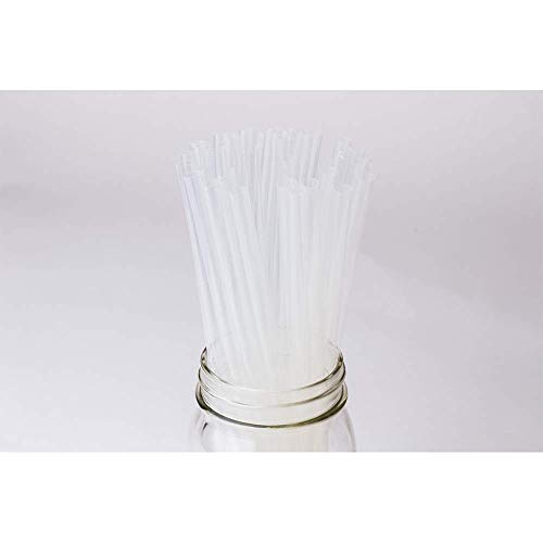 Karat Earth KE-C9230 9" PLA Straws 7mm Wrapped (Case of 2500)