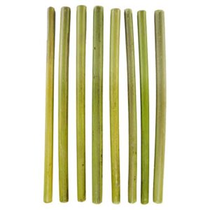 Totally Bamboo 8-Pack Reusable Bamboo Drinking Straws, Dishwasher Safe