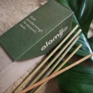 ijo grass straw IJO grass straws 100% natural, biodegradable, compostable, plastic free, eco drinking straws Pack of 100