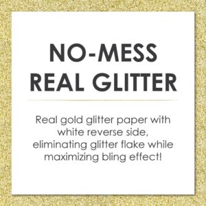 Big Dot of Happiness Gold Glitter Cat Party Straws - No-Mess Real Gold Glitter Cut-Outs and Decorative Purr-FECT Kitty Cat/Kitten Meow Baby Shower or Birthday Party Paper Straws - Set of 24