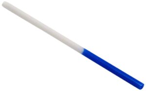 go-2 products ast500fb color-changing heavyweight straw, 9" length, frost-white to blue (pack of 500)