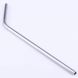 Beverage Stirrers Stainless Steel Straws Coffee Stir Sticks Straw Natural Drinking Straws Metal Smoothie Straws Coffee Straw Bent Drinking Straw Cocktail Straw Mix Drinks