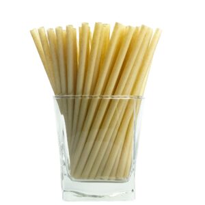 ONE ORGANIC Compostable Sugarcane 5.5" Cocktail Straws 200 PCS