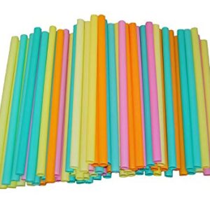 Perfect Stix- 9" Wrapped Milkshake and Smoothie Straws, 0.1" Height, 0.4" Width, 9" Length (Pack of 105) (MegaStraw9-WR-105ct)