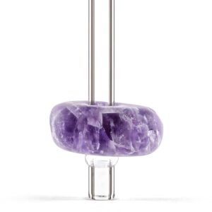 VitaJuwel Crystal Straw | Amethyst