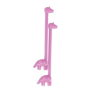 paladone unicorn straws - reusable plastic straws - set of 2