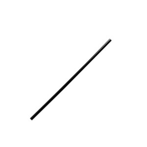 karat c9101 (black) 5.25" stir straws (3mm diameter), black (case of 10000)