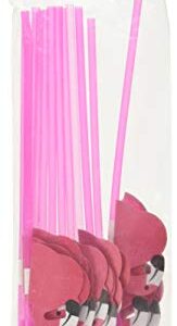 Flamingo Straws (1 dozen)