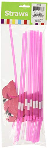 Flamingo Straws (1 dozen)