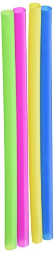 Diamond 414-26-43042 40 Count Smoothie Straws, Assorted