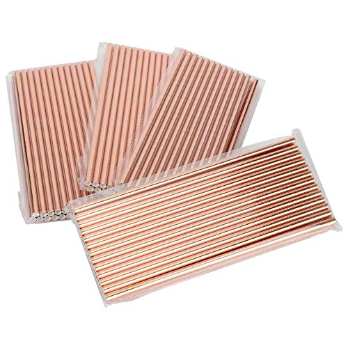 100Pcs Rose Gold Paper Straws Disposable Tableware for Party Birthday Wedding Celebrations Decorations