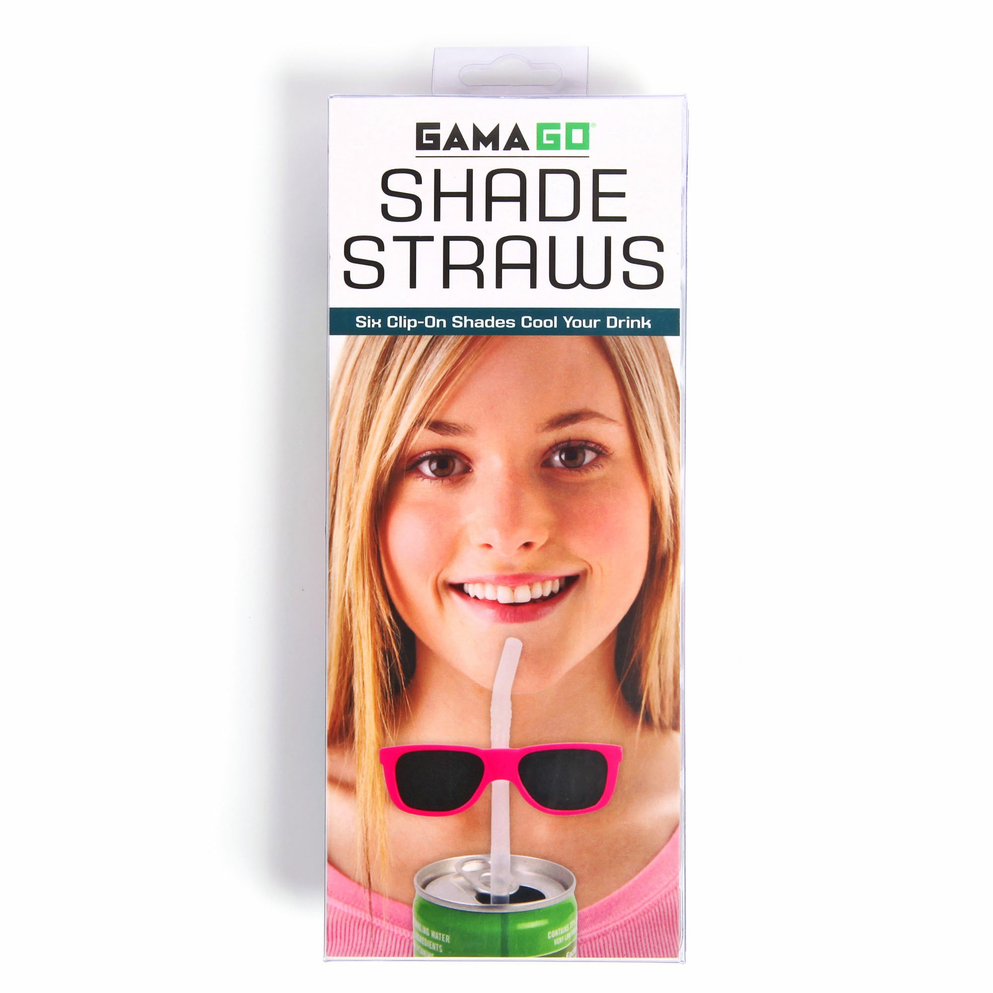 GAMAGO Shade Straws, Multicolor