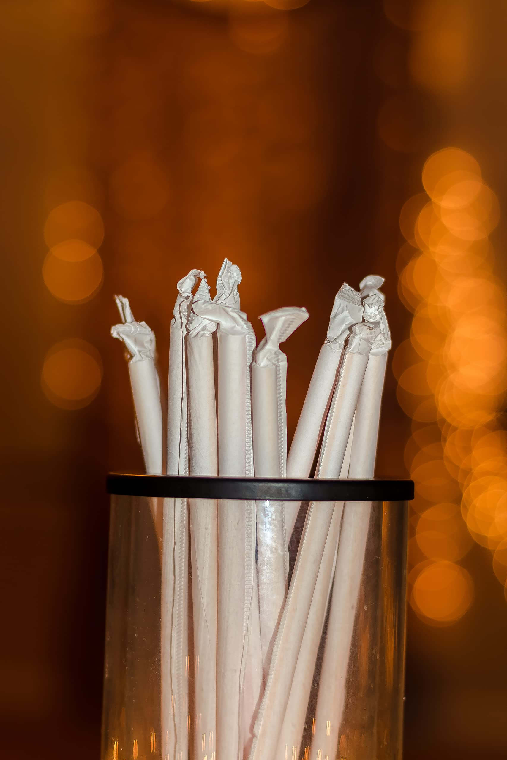 Concession Essentials Wrapped Giant Milkshake Straws. Pack of 300 Straws with a Bonus Gift. 5/16 Inch Thick Premium Straws 300 Pack. Paper-Wrapped, Clear, Thick, & Giant Sized 8mm Thick