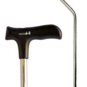 CocoDrill Coconut Opener Tool + Reusable Straw -COMBO PACK - Stainless Steel Drinking - 1 metal straw + Cleaner - Eco Friendly, SAFE, NON-TOXIC