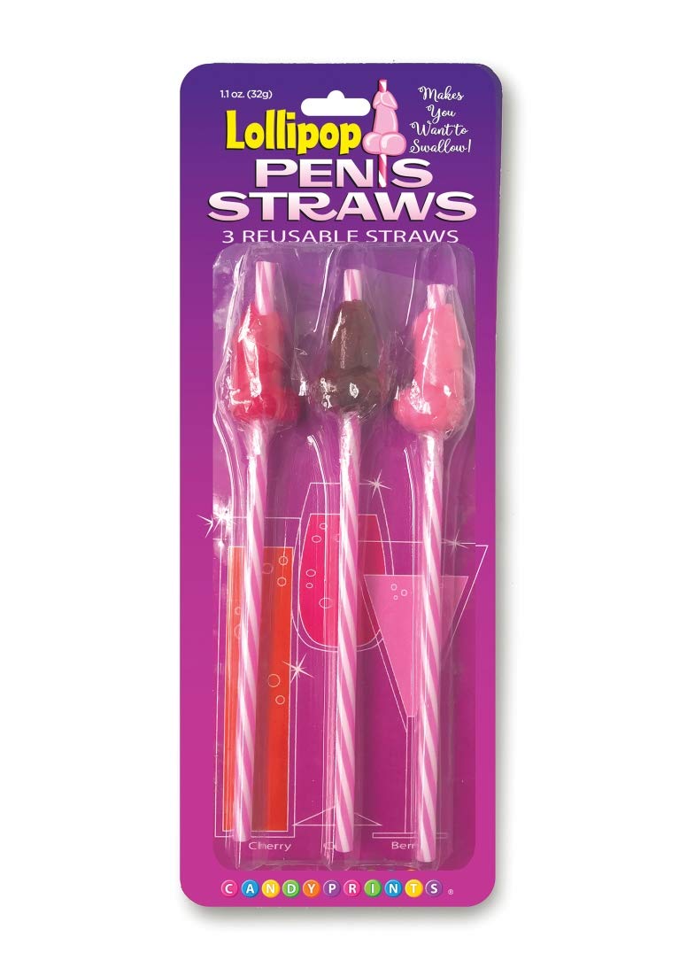 Lollipop Penis Straws