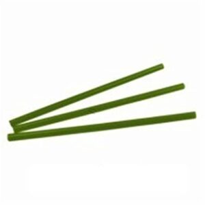 cellocore compostable drinking straws, 7 3/4", green, 500 straws per box, case of 24 boxes