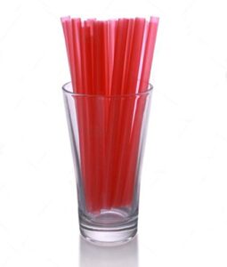 barconic® 6" straws - red