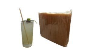 nex sip! compostable sugarcane tom collins straws, 1000 count