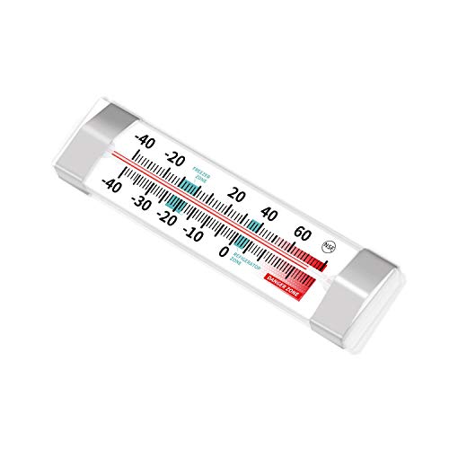 Fridge Refrigerator Freezer Analog Thermometer (2pack)