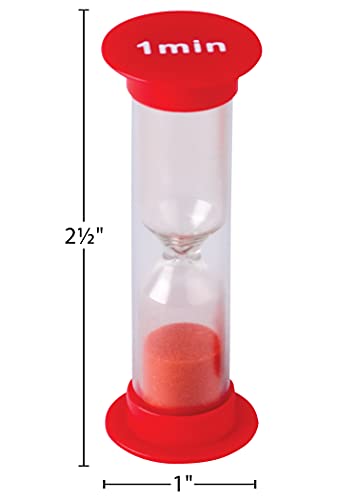 1 Minute Sand Timers - Mini (Pack of 4)