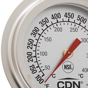 CDN POT750X ProcAccurate High Heat Oven Thermometer,Silver