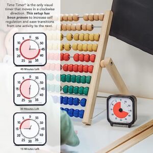 Time Timer 3 inch Visual Timer — 60 Minute Kids Desk Countdown Clock with Dry Erase Activity Card and Desktop App Access — for Kids Classroom, Homeschool Study Tool, Task Reminder, Home and Kitchen