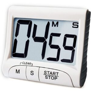 Timer Count Down/Count up Large Screen (White)…