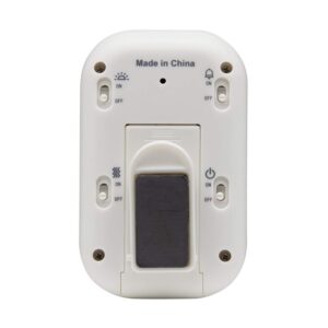 Taylor Multi-Alert (Sound, Light, Vibration) Digital Timer, Standard, White