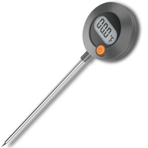 remeel cooking thermometer kitchen thermometer meat thermometer fast instant read digital food thermometer with magnet for grilling bbq steak baking bread cakes and liquids