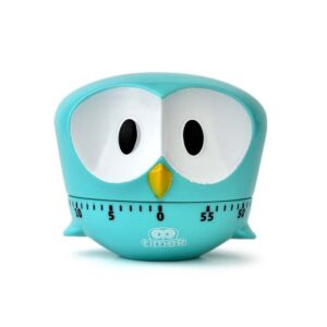 cute kitchen timer-loud eagle mechanical boiled egg timer for cooking,sports,beauty,study (blue eagle)