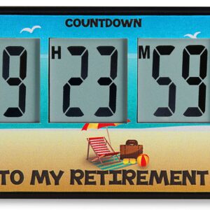 Retirement Timer up to 999 Days, Countdown and Alarm by Cirbic (Retirement)