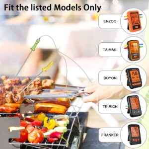 Grilling Meat Thermometer Replacement Probe Thermometer Probe Ultra Accurate for ENZOO TAIMASI Te-Rich BOYON MOICO CloudBBQ Amzdeal Franker