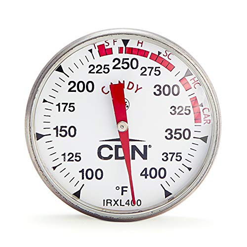 CDN - ProAccurate Candy & Deep Fry Thermometer - Insta-Read, NSF Certified,Silver,1 EA