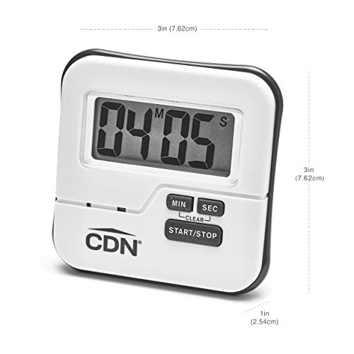 2627 CDN TMW1 Big Digit Waterproof Timer White 3 1