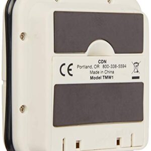 2627 CDN TMW1 Big Digit Waterproof Timer White 3 1