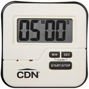 2627 CDN TMW1 Big Digit Waterproof Timer White 3 1