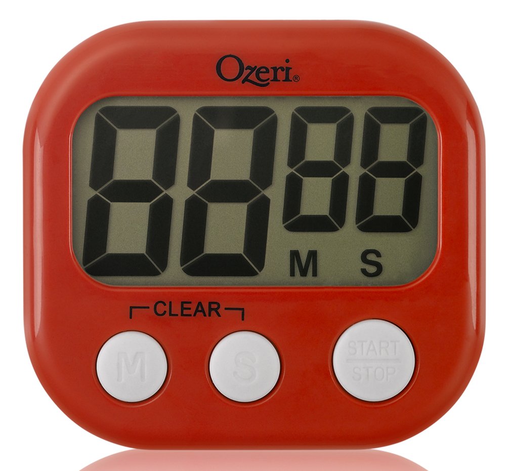 Ozeri Event Kitchen Timer, Red