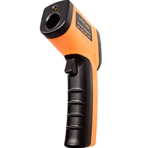 Infrared Thermometer Temperature Gun, Digital Thermometer Non-Contact Laser Infrared Ir Thermometer Gun(Not for Human) -58℉～752℉(-50℃～400℃) - Cooking Gun, Freezer Oven Thermometer