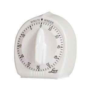 lux classic timer, white