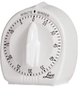 lux minute minder timer mechanical markings