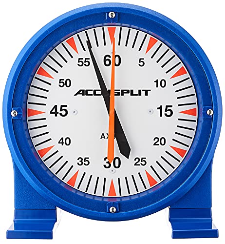 ACCUSPLIT AX850 Lane Timer/Pace Clock, Blue, 15-Inch