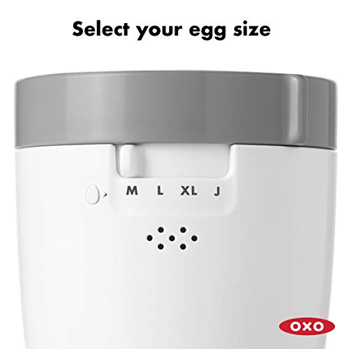 OXO Good Grips Digital Egg Timer with Piercer,White,One Size
