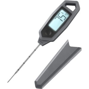 lavatools pt18c professional commercial 3" ambidextrous backlit digital instant read meat thermometer for kitchen, food cooking, grill, bbq, smoker, candy, home brewing, and oil deep frying