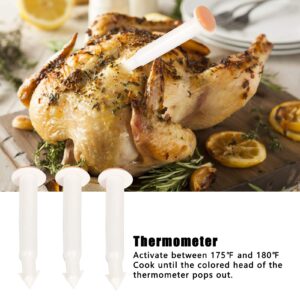 20pcs Turkey Timer, Pop Up Cooking Thermometer for Oven Cooking Poultry Turkey Chicken Meat Beef