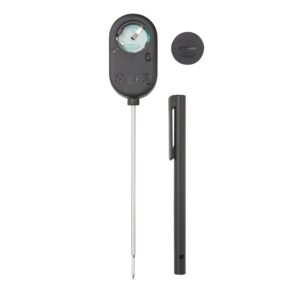 KitchenAid KQ910 Backlit Instant Read Digital Food Kitchen Grill Thermometer, Black