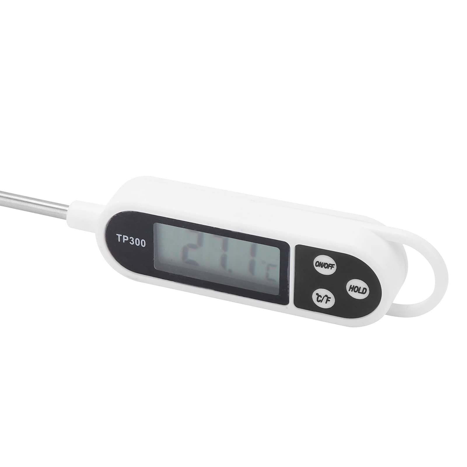 Portable Digital Cooking Meat Thermometer Waterproof Food Oil Water Temperature Meter for Home Kitchen