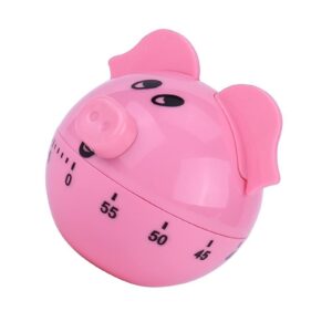 kitchen timer pig shaped mechanical timer countdown 60 minutes cooking timer for home children's classroom activities